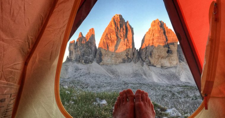 Home is where you pitch your tent…